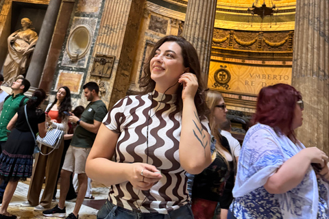 Rome : expérience d&#039;entrée au Panthéon avec hôte et application interactiveRome : Visite guidée du Panthéon avec un accompagnateur et une application interactive