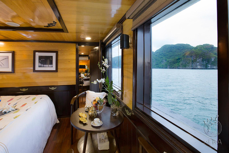 Hanoi: 3D2N Ha Long, Lan Ha Bay by Hera Grand Luxury Cruise Start From Hanoi by 8:00 AM