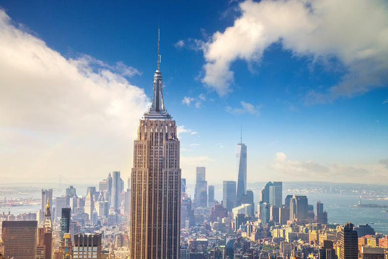 NYC: Tour guidato dell&#039;autobus di mezza giornata con i punti salienti della città