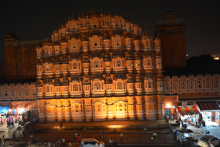 Jaipur: Amber Fort, Stadtpalast und Hawa Mahal Tagestour