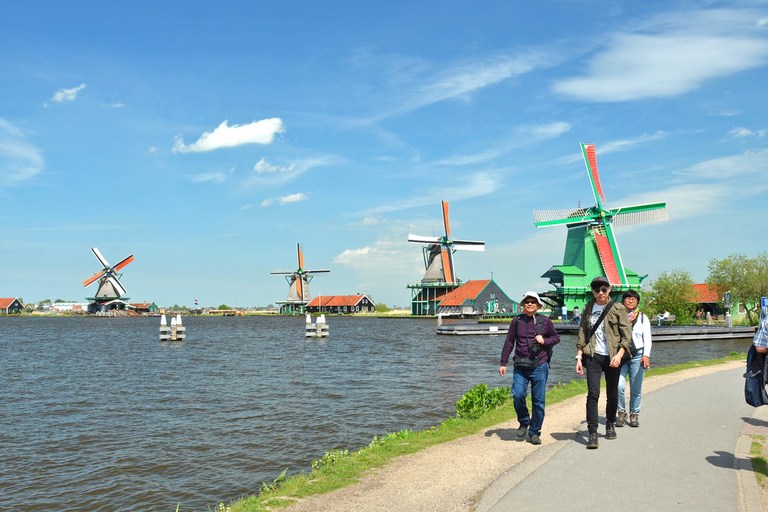 Amsterdam: Live geführte Zaanse Schans &amp; Käseverkostung TourTour auf Spanisch