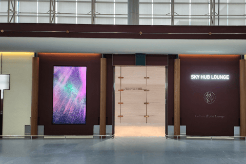 Busan : salon de l&#039;aéroport international Gimhae T1 par DragonPassDépart international T1 : Salon N Sky Hub