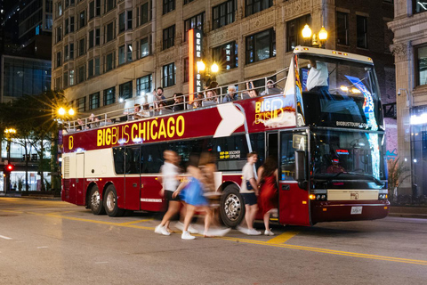 Chicago: Sunset Tour by Open-top Bus with Live Guide Panoramic Sunset Tour