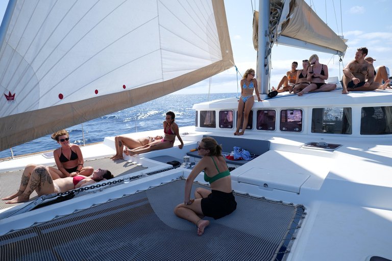 3-godzinna przygoda katamaranem na wodach wyspy Sal