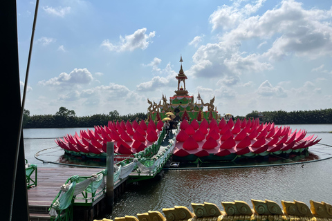 Biggest Ganesh, Pink Ganesha, Wat Paknam Cultural Day Tour Private Tour with Guide