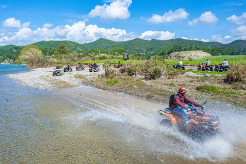 Antalya: Quad & Buggy Safari Adventure w/Zipline Experience Quad Safari -Single Participant