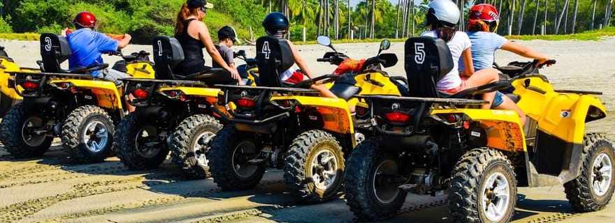 Ixtapa-Zihuatanejo : Aventure en quad dans la montagne, sur la plage et dans la jungle