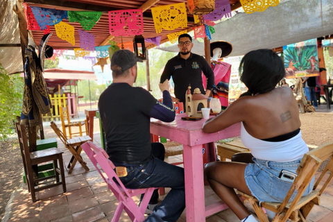 Teotihuacan-Tour+Frühstück in der Höhle+Abholung von CDMX