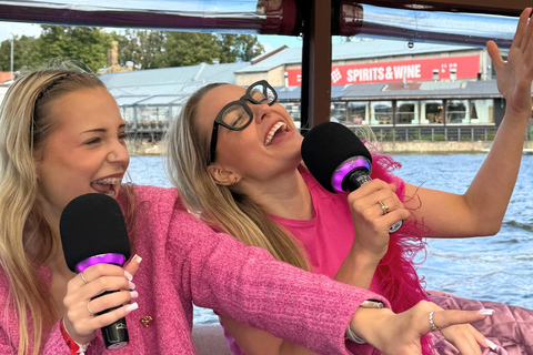 Riga: Private Karaoke Boat Tour Private Karaoke Boat Tour, 50 min