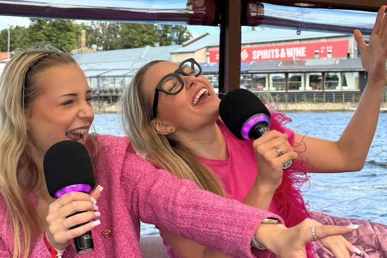 Riga: Private Karaoke Boat Tour Private Karaoke Boat Tour, 50 min