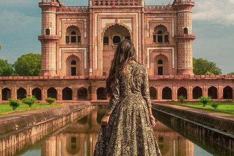 A partir de Deli: Tour particular de 3 dias pelo Triângulo DouradoTour particular com hospedagem em hotel 4 estrelas