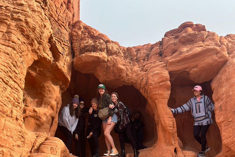 Visite en petit groupe VIP de la Vallée de feu au départ de Las Vegas