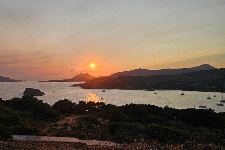 Athens: Poseidon Temple Sunset Tour with a Beach Stop