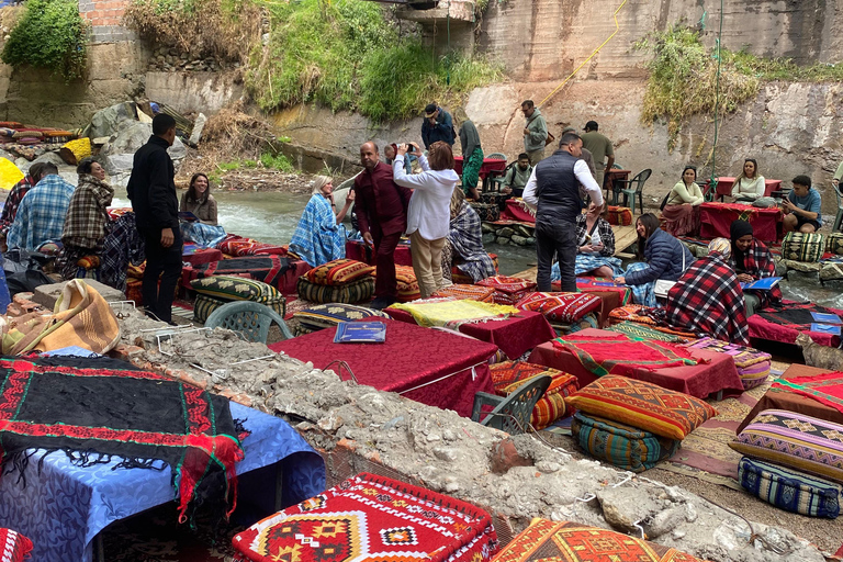 Marrakech:Atlas Mountains, Ourika Waterfall with guide+Lunch Marrakech:Atlas Mountains, Ourika Waterfall with Guide+Lunch