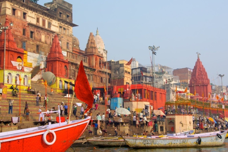 Excursion d'une journée à Sarnath avec bateau et Ganga Aarti