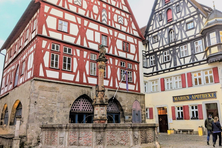 Rothenburg: Cidade Antiga Romântica Tour guiado por você mesmo