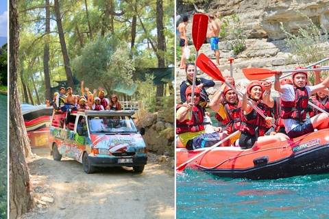 Side / Manavgat : Super Combo Rafting, Jeep, Buggy, Zipline Rafting Package ( Basic )