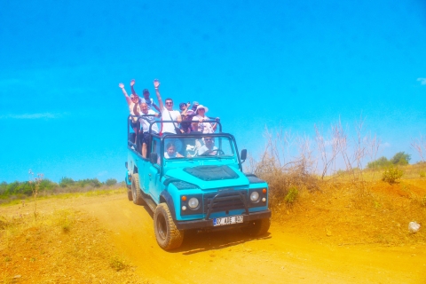Avontuur en vermaak Jeepsafari Tour van Side