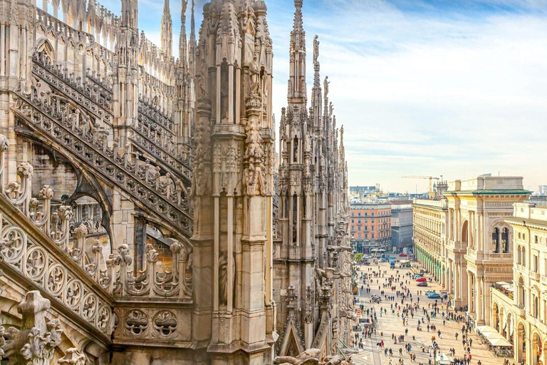 Milan: Small Group – Castle, Gelato Tasting &amp; Duomo Rooftop