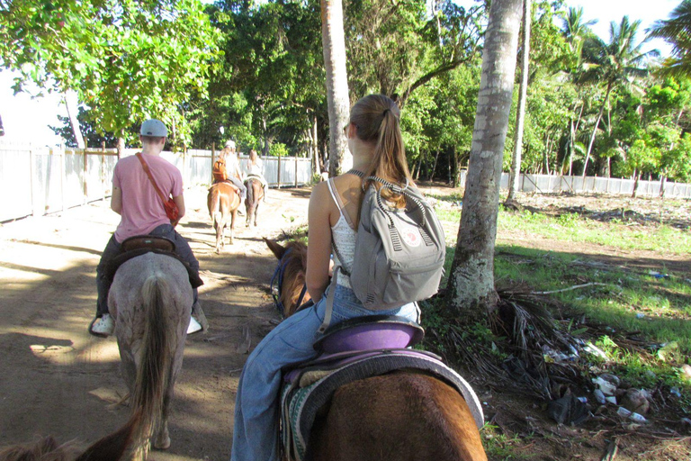 Puerto Plata: Horseback Tour of the Beach and Local Community