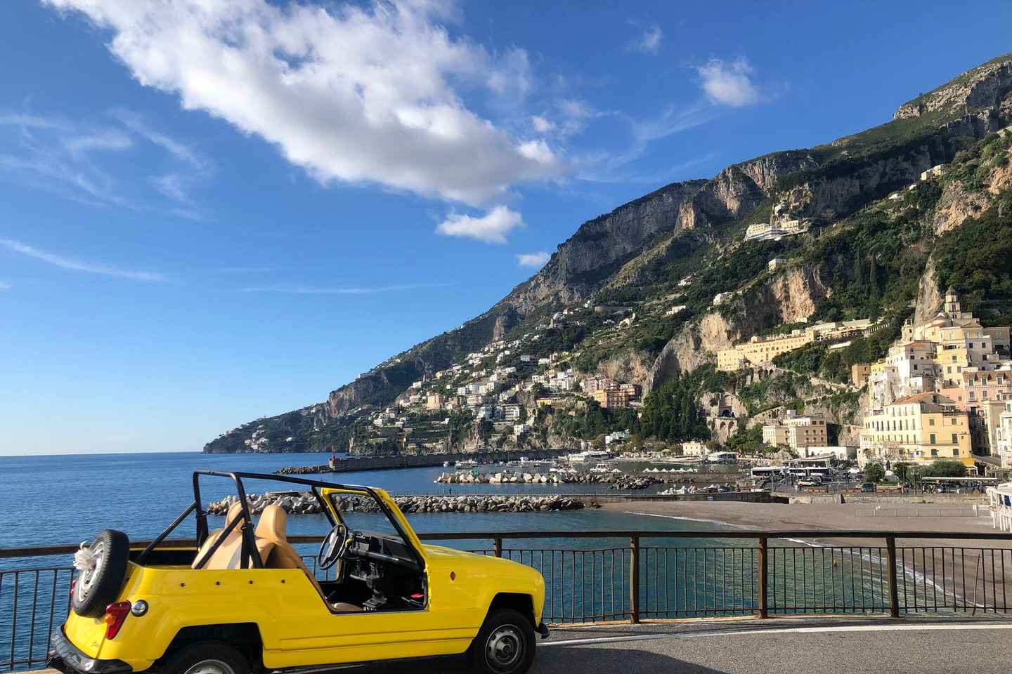 Amalfi Coast vintage tour with olive oil tasting in Ravello