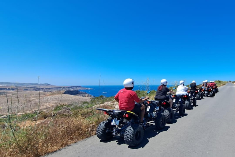 North Malta: Quad Bike Tour with Scenic Land, Sea & Swimming North Malta: Quad Bike Tour with Scenic Land, Sea & Swimming