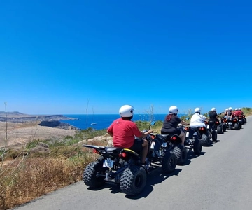 Norte de Malta: Passeio de quadriciclo com paisagens de terra, mar e natação