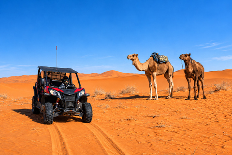 Marrakech to Fes: 3-Day Sahara Desert Tour, Camel & Buggy Option 2 — Luxury Sahara Camp
