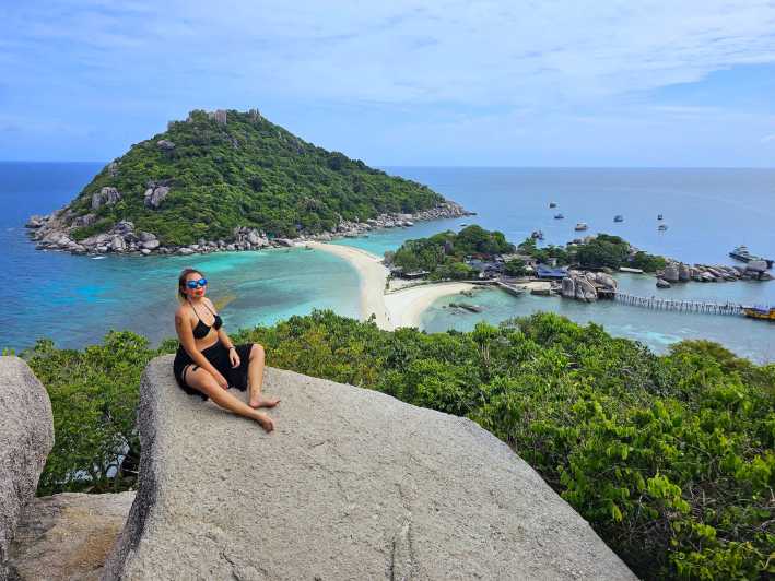 From Koh Tao: Visit to Koh Nang Yuan with Hotel Transfers