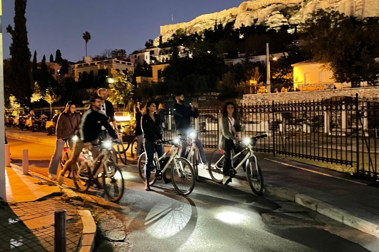Athen: E-Bike-Tour zu den Highlights nach Sonnenuntergang