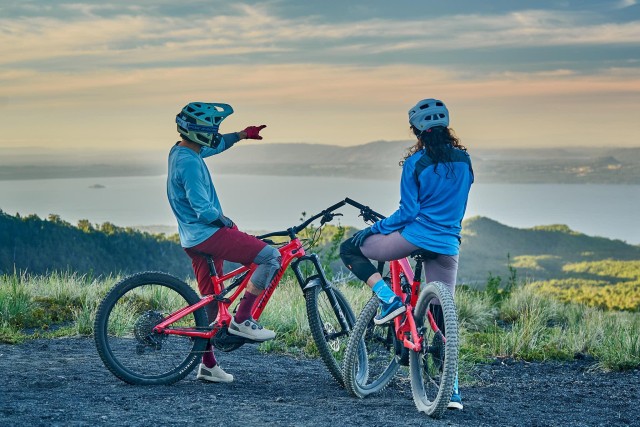 Visit Pucon Discover active volcano routes with MTB tour in ebike in Villarrica