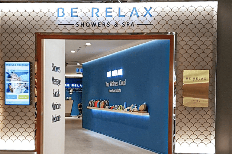 Doha: accesso alla lounge dell&#039;aeroporto internazionale Hamad con DragonPassTerminal principale: Be Relax Concourse A (Partenze internazionali)