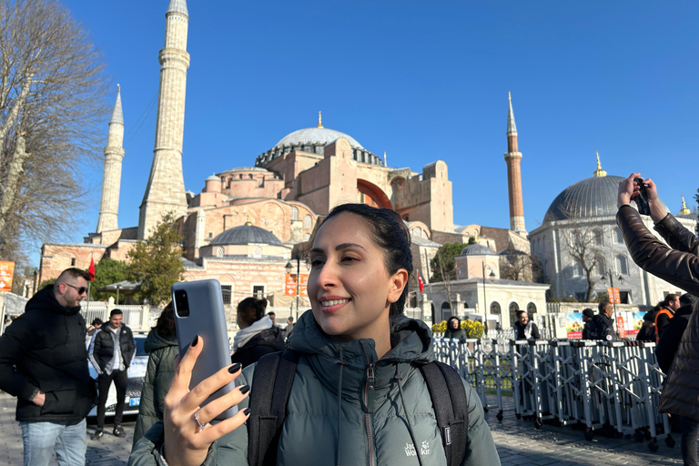 Istanbul: Hagia Sophia Moskee Entree met rondleiding & audiogids