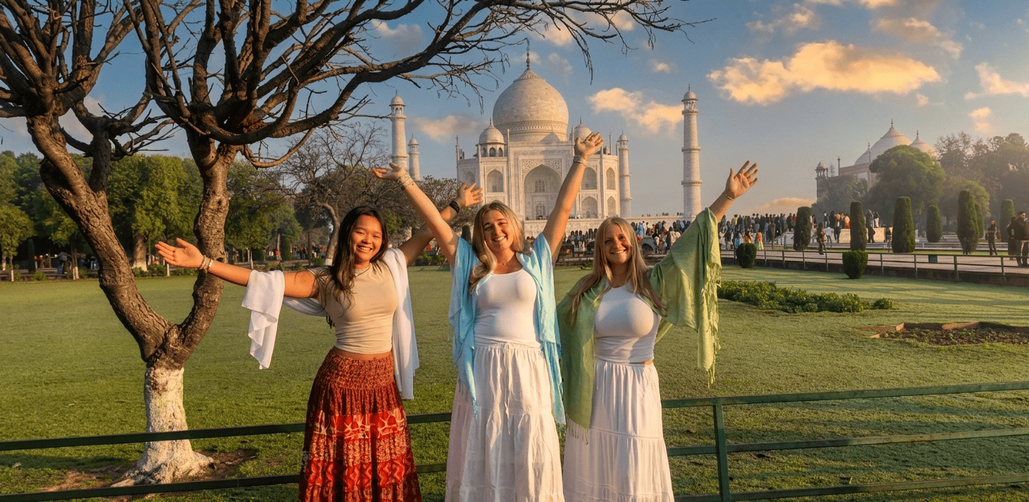 Ab Delhi: Zweitagestour zum Taj Mahal mit Aufenthalt bei einer einheimischen Familie