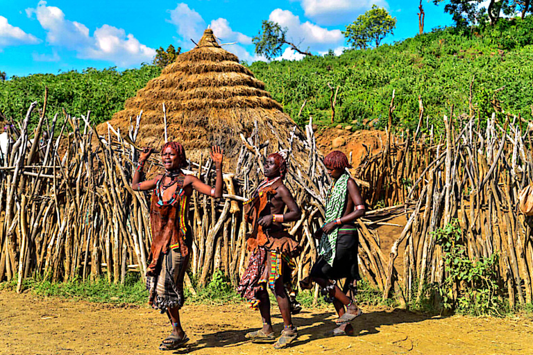 Jinka: 4-tägige Omo Valley Tribes Tour mit Unterkunft4 Tage Omo Valley Kultur Tour