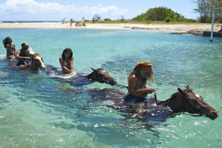 ATV, Bamboo Rafting & Horseback Ride Tour From Montego Bay ATV, Bamboo Rafting & Horseback Ride Combo