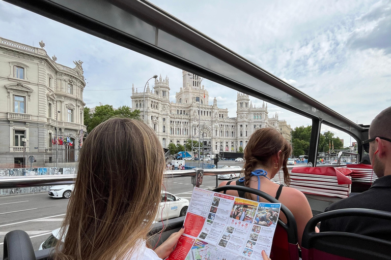 Madrid: City Sightseeing Hop-On Hop-Off Bus Tour and Extras48-Hour Hop-On Hop-Off Bus Tour and 2 Guided Walking Tours