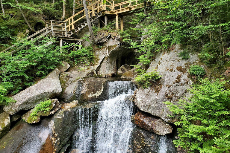 Boston Fall Day Trip to White Mountains, Lost River Gorge