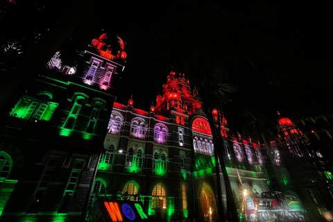 Visita a Mumbai à luz da noite e aos locais históricosTour noturno particular em Mumbai