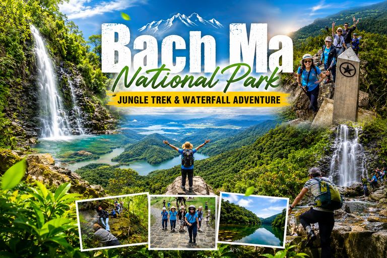 Bach Ma National Park Jungle Trek & Waterfall Adventure From Hue City: Group Tour