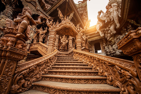 From Bangkok: Pattaya Private Day Trip with Entry Tickets