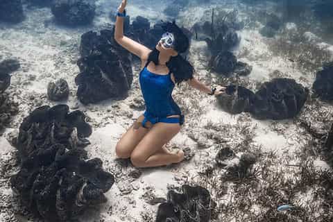 Swim with Giant Clams & DapDap Coral Garden in Panglao - Image 3