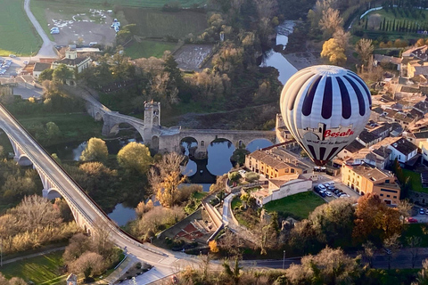 Ballongflygning i la Garrotxa med transfer från Barcelona