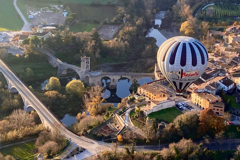 Ballongflygning i la Garrotxa med transfer från Barcelona