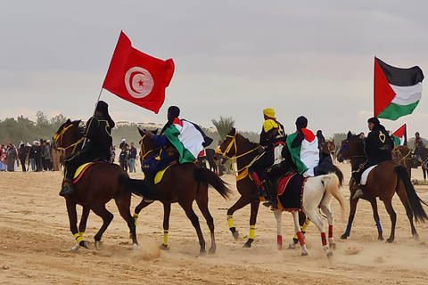 杰尔巴岛幻想曲：泻湖2小时传统马术表演