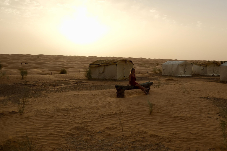 Private three days tour in the desert: 4x4, quad and camel.