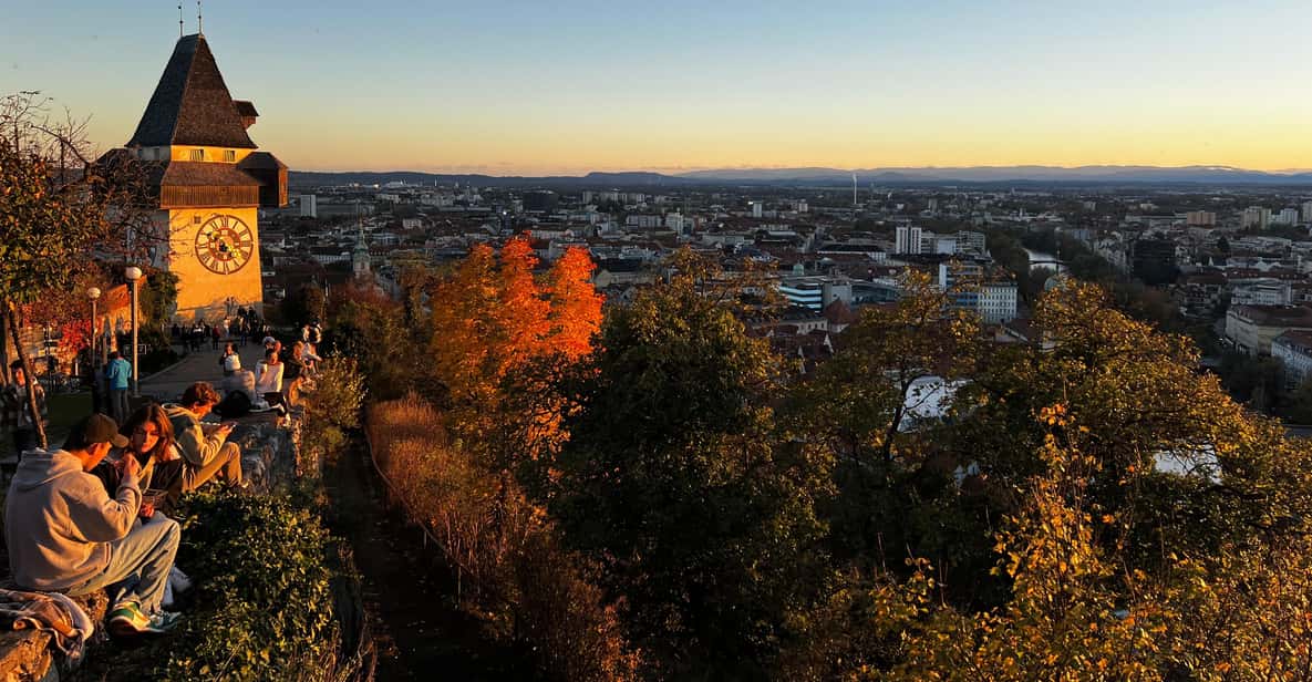 Afbeelding 2 van Graz: Met de kabelbaan en picknick op de Schlossberg