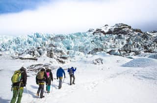 Skaftafell: Blaueis-Gletscherwanderung auf dem Vatnajökull