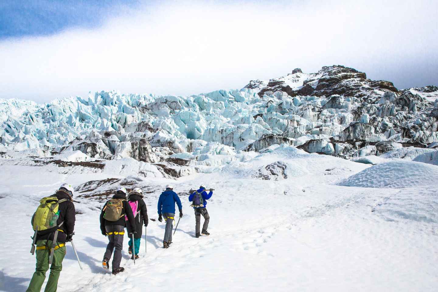 Skaftafell: Caminata en Grupo Pequeño en el Glaciar Vatnajökull (Fácil)