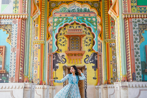 Jaipur: Patrika Gate Entry Ticket and Jawahar Circle Visit